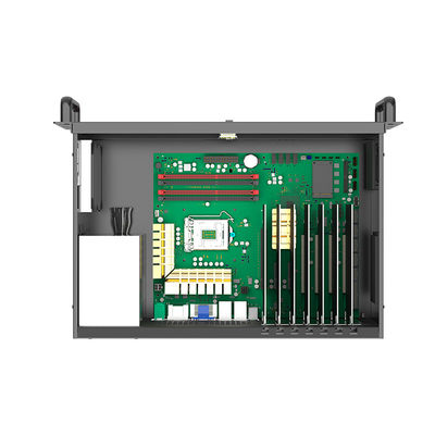 Advanced Black Pc Computer Case Compatible 2*USB2.0 2-2.5in Hard Disk