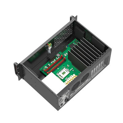 Advanced Black Pc Computer Case Compatible 2*USB2.0 2-2.5in Hard Disk
